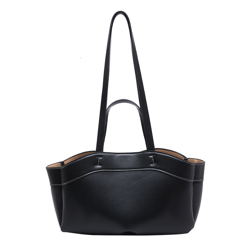 Free shipping designer Vintage Fashion Tote Bag for Women 2025 Spring New Large Capacity Commuter Bag Handbag Basket Shoulder Bag