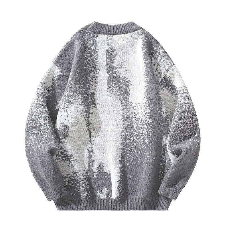 Designer Clothing 2025 Una Reta Men's New Autumn Winter Hip Hop Gradient Printing Men Streetwear Pullover Tops Haruku Couple Sweater