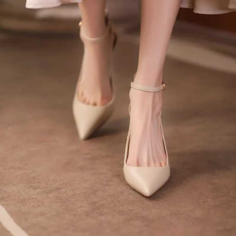 Summer New Sexy European and American Womens Hollow High Heels Stiletto Fashion Pointed Highheeled Sandals W250910