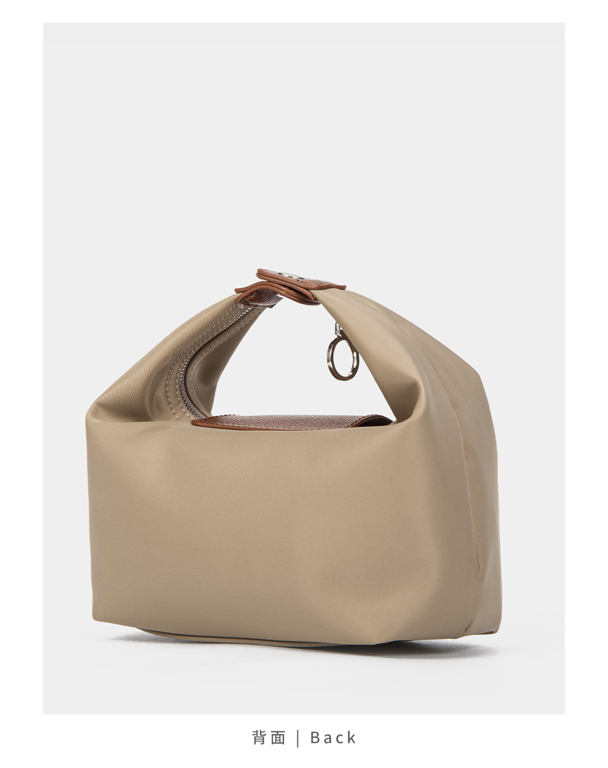 New niche commuter PU shoulder bag women's fashion versatile crossbody bag dumpling handbag women's small bag contrast color2025