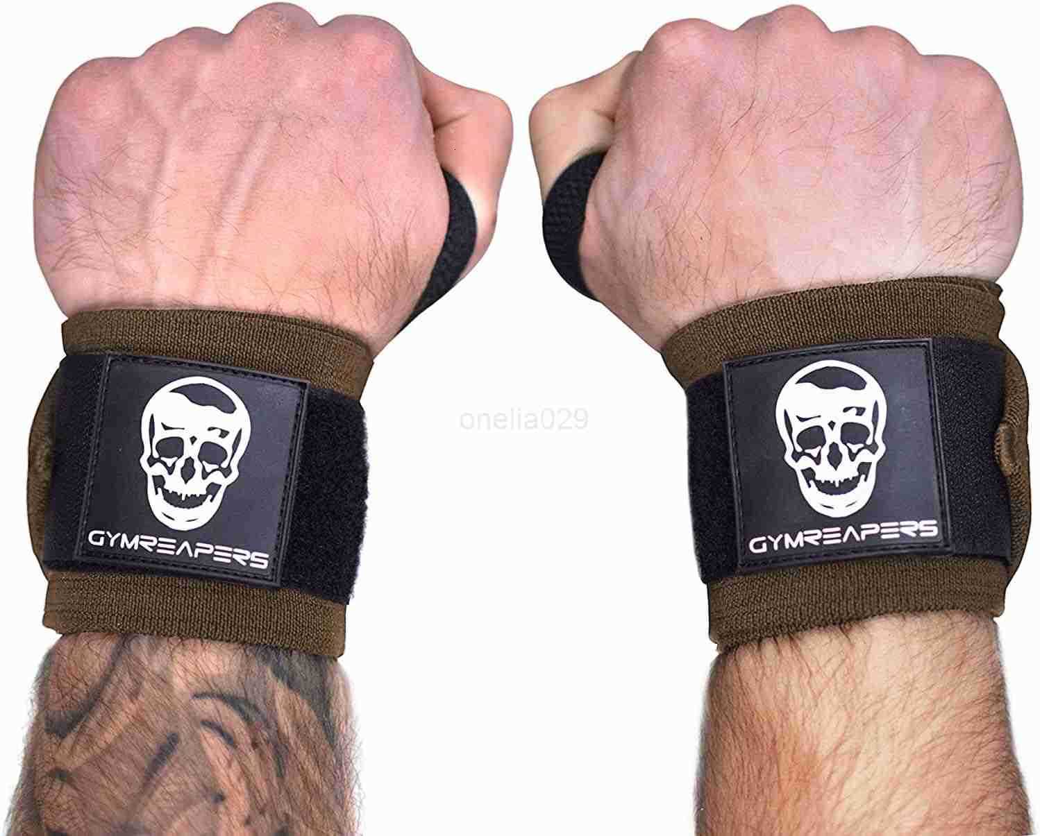 Wrist Wraps Weightlifting Stiff Heavy Duty 18 inch Wraps With Thick Thumb Loop For Powerlifting Bodybuilding Cross Training Heavy Presses W250910
