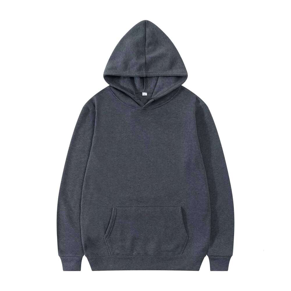 100% Polyester Logo Streetwear Oversized Pullover Men's Hoodie