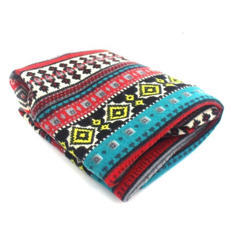 Ethnic Sty Slouchy Beanies Hat Fashion Cololock Hair Cover Sklies s Wen Men Holiday Casual Scarf Hats Autumn Winter G250910