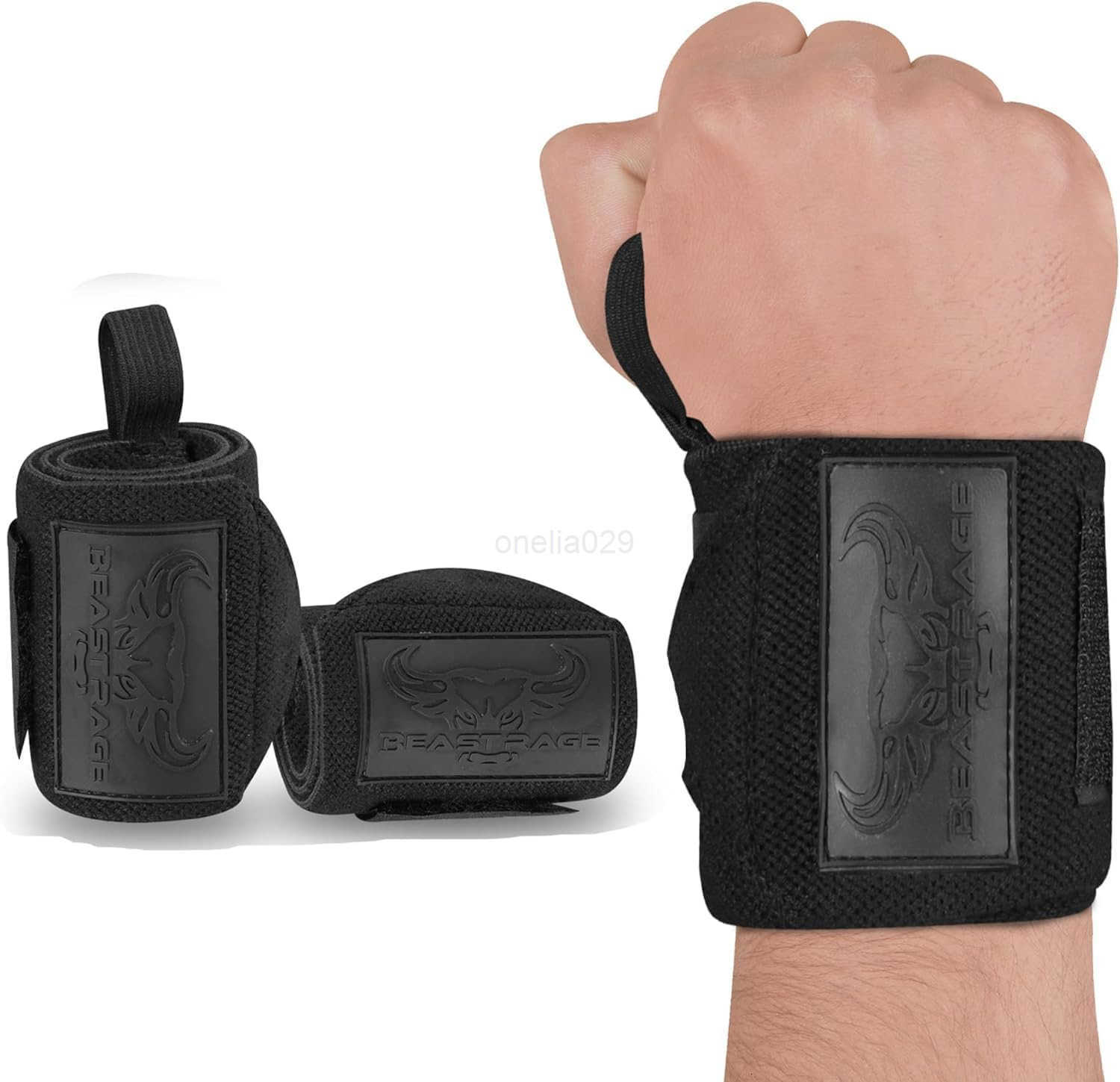 Wrist Wraps for Weightlifting Adjustable Lifting Straps With Thumb Loop for Enhanced Gym Support Powerlifting Bodybuilding and Workout W250910
