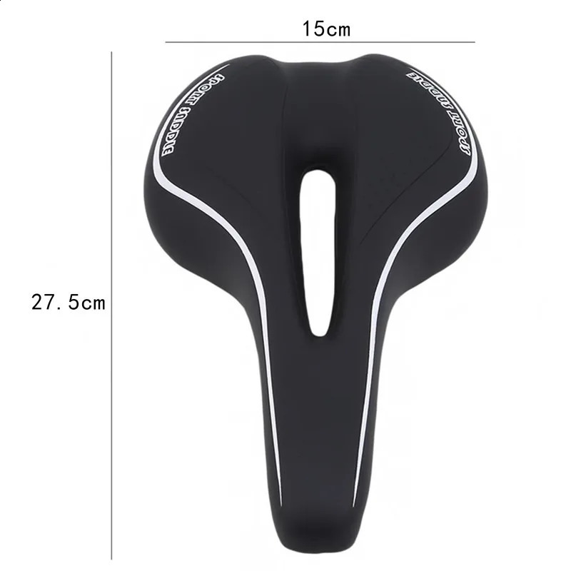 Gel Soft Bicycle MTB Saddle Cushion Hollow Cycling Road Mountain Bike Seat Accessories 250909