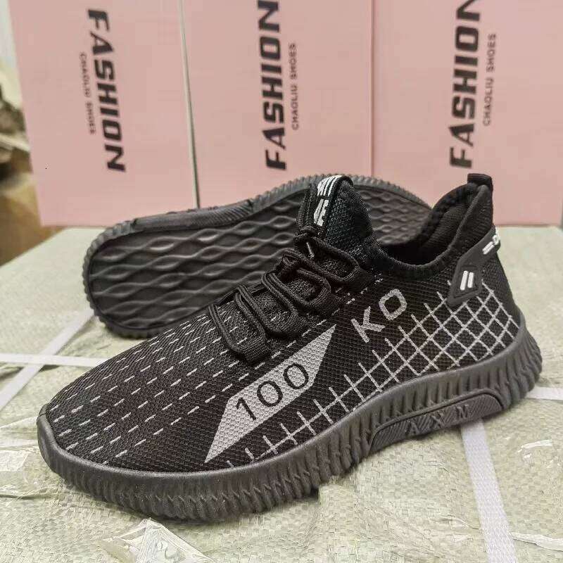 2025 Summer Men's Breathable Mesh Sneakers - Lightweight Casual Sports Shoes for Gym/Walking/Travel