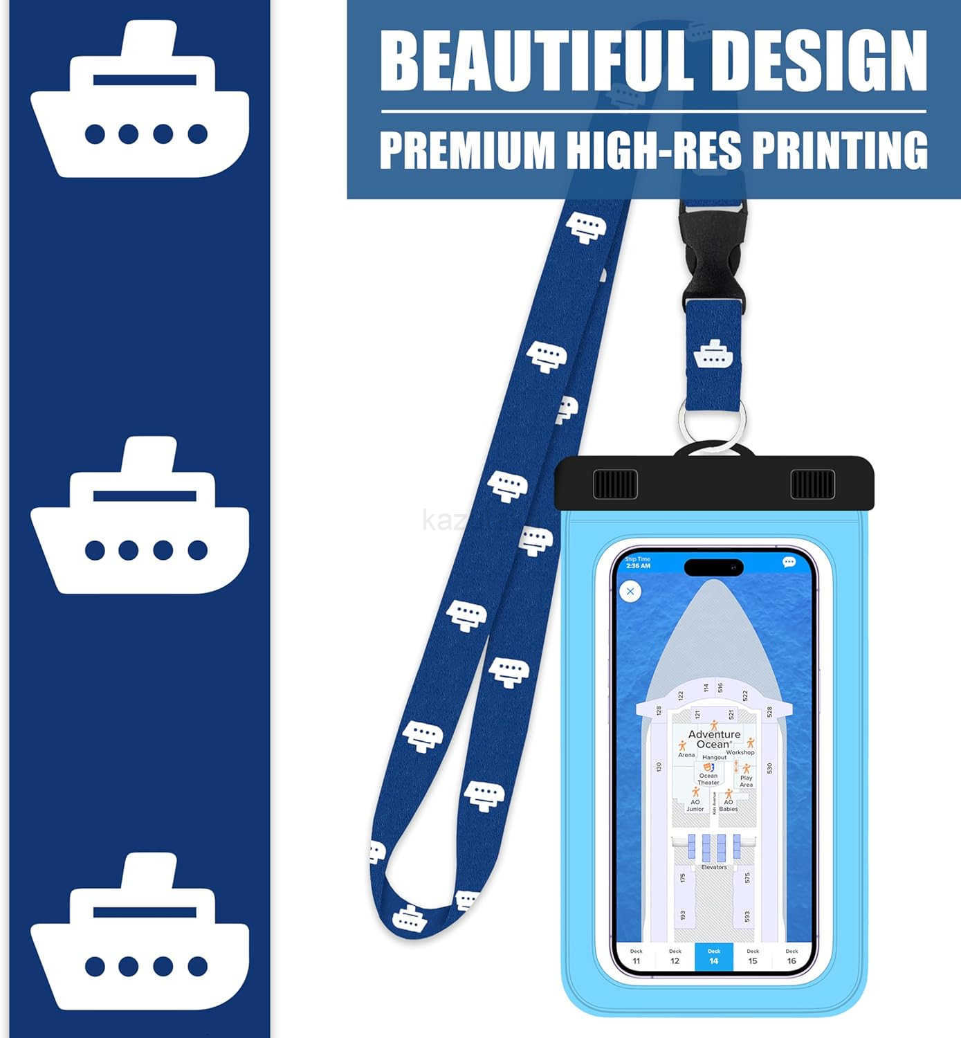 Waterproof Phone Pouch wTouch SCREEn Extra Large Dry Case for 7 Phones iPhone 15 14 13 Max S24 Ultra Pixel 8 OnePlus 12 2Pack for Trave Z250910