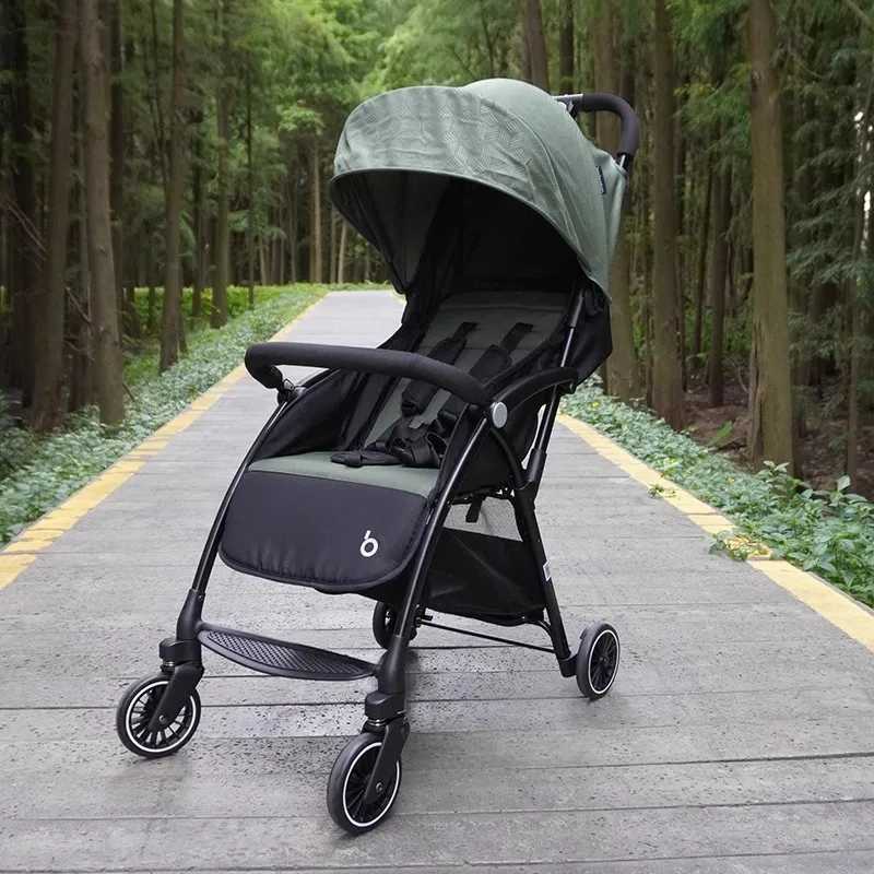 Sitting and Lying Dualuse Lightweight Folding and Carrying Multispeed Adjustment Largecapaci Storage Bag Baby Stroller W250910
