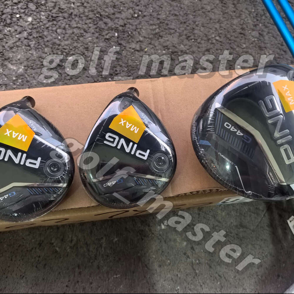 G440 max Golf Driver and #3 #5 Fairway Woods R/SR/S Flex golf club New Model dark_hole