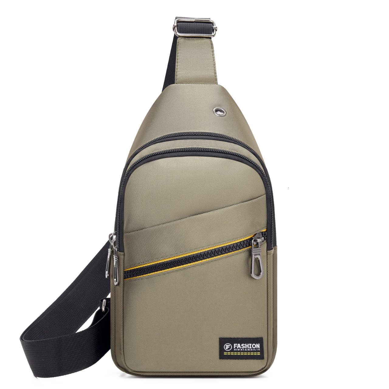 Cross Border Designer Bag New Large Luxury Free Shipping Bag Capacity Single Shoulder Bag Multi Compartment Business Men S Bag Outdoor Casual Sports C