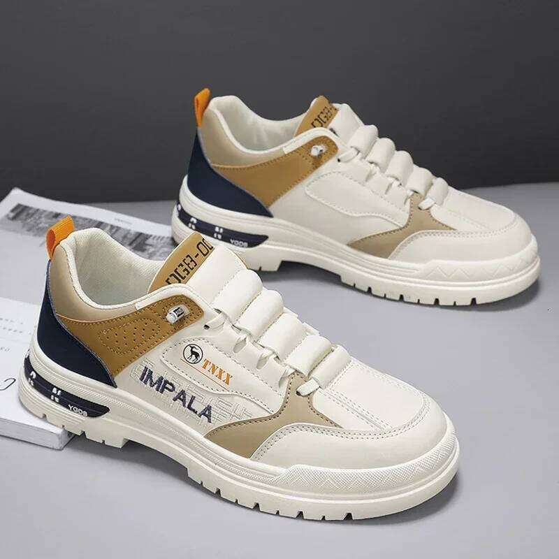 Low Top Shoes British Style Retro Ca sual Sp orts Shoes Outdoor