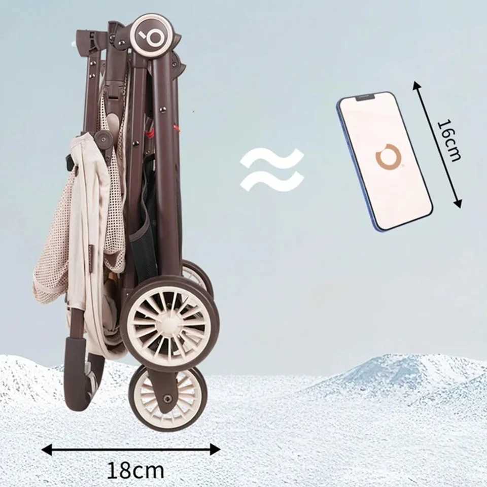 Lightweight And Portable Oneclick Folding Stroller Quick Folding System Miniature Size Make Travel Convenient Portable Baby W250910