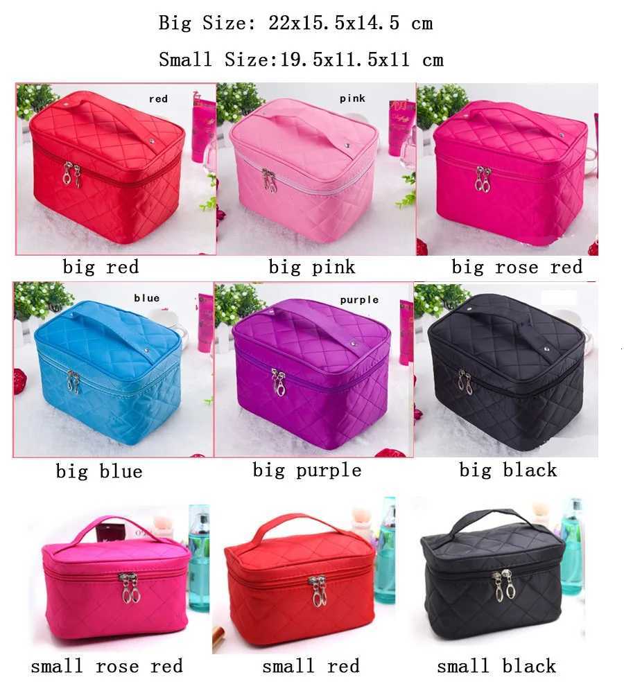 Cosmetic Box 2023 Female Quilted Professional Cosmetic Bag Womens Large Capacity Storage Handbag Travel Toiletry Makeup Bag NewXJ250910