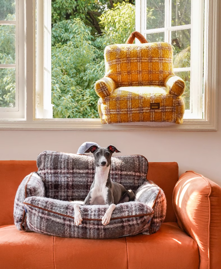 Versatile Pet Sofa Sleep Pad: Adjustable Size Ideal for Canines Year-Round