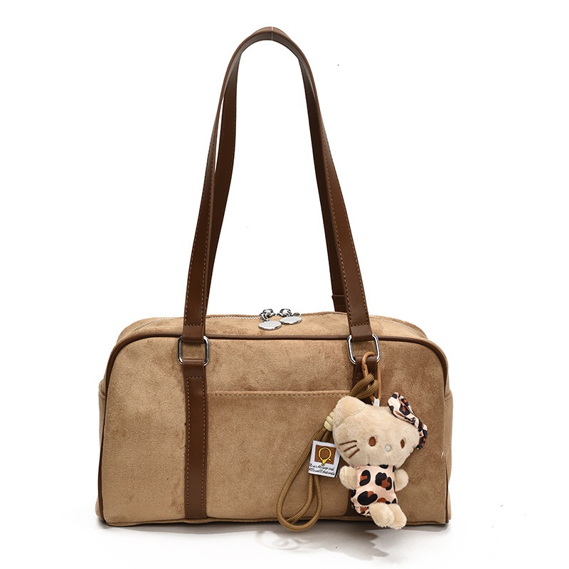 Free shipping designer Korean Style Casual Large Capacity Bag for Women Simple High-Quality Texture Retro Niche Commuter Bag Shoulder Bag Pillow Bag