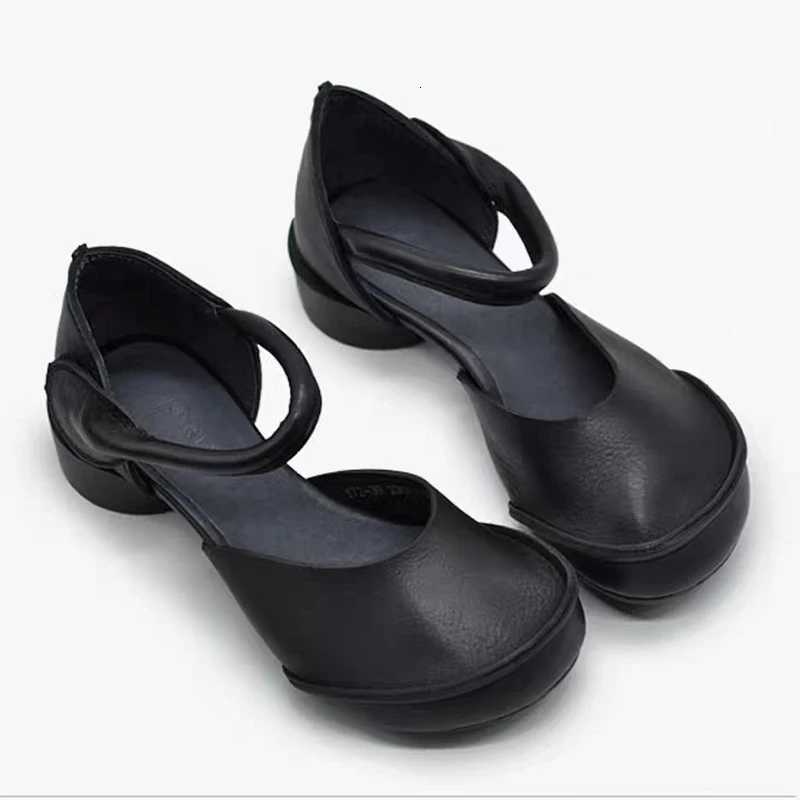 Women Heeled Sandals Chunky Designer Shoes Woman Elegant Summer New 2025 Pumps Fashion Mary Jane Shoes Dress Sandalias De Mujer W250910