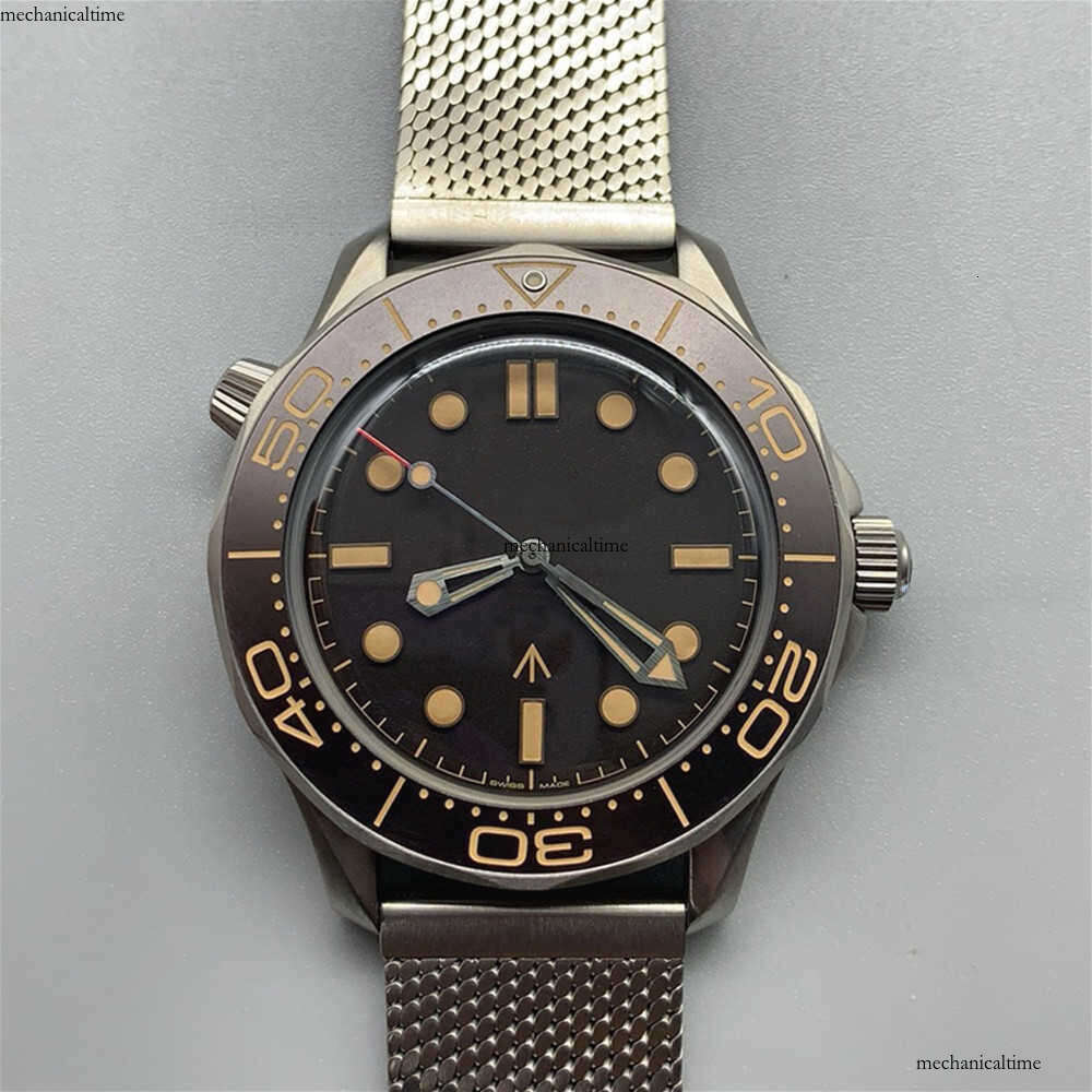 Sea Master 300M Titanium 007 210.90.42.20.01.001 No Time to Die AAAAA 5A Quality 1 SuperClone VSf Factory Watches 42mm Mens Automatic Mechanical 8806 Movement Watch