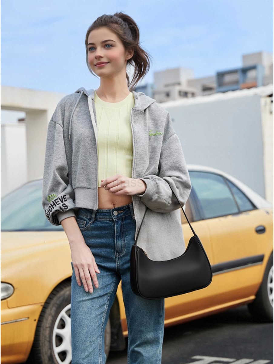 Fashion shoulder Bag for Womens Cute Hobo Tote Handbag Mini Clutch Underarm Purse for Daily UseWorkTravelCasual Outings M250910