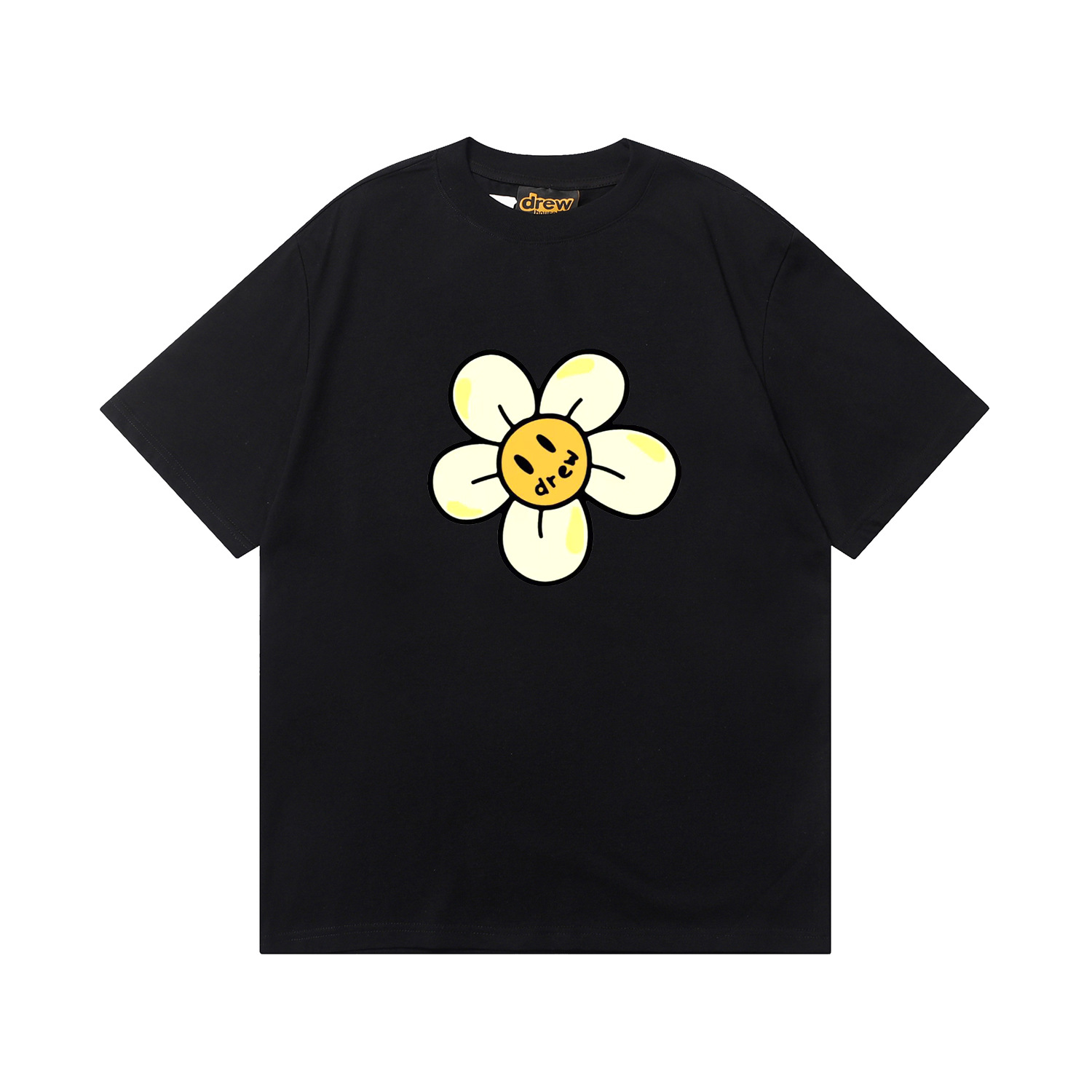 Drew House Designer luxury T shirt men's and women's T-Shirts Little-daisy print