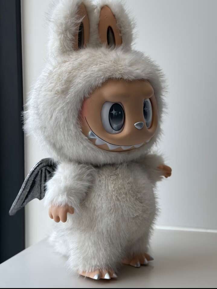 Pop Gift Tou 58Cm Zimomo Angel In Clouds Vinyl Plush Doll Figure Archangel Gift Tou Labubu Gift Toy