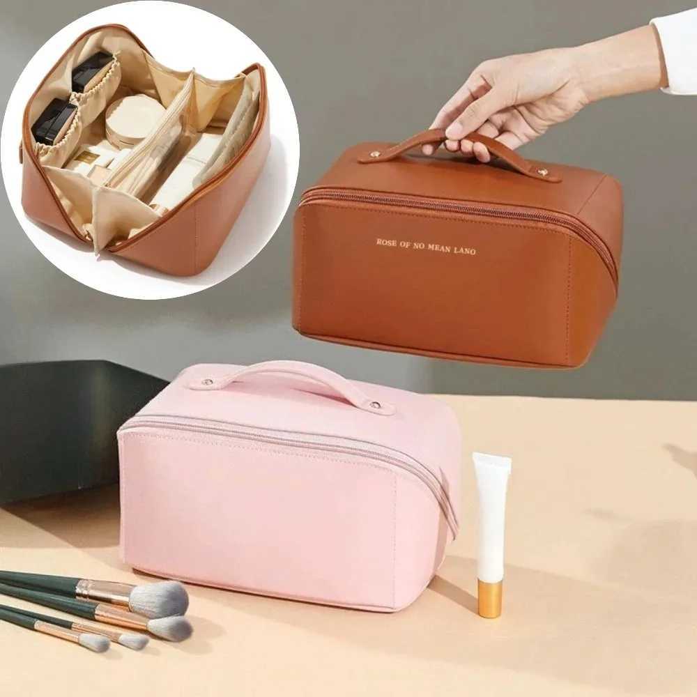 Women Makeup Bag Travel Cosmetic Bag Portable Makeup Case Multifunctional Cosmetic Pouch Toiletry Kit Organizer Storage BagXJ250910