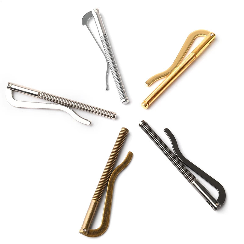 1Pc Metal Bifold Money Clip Bar Wallet Replace Parts Spring Clamp Cash Holder Dollar for Men Women 250909