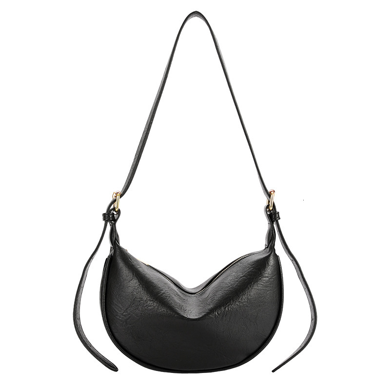 Free shipping designer Korean Style Soft Leather Texture Niche Casual Shoulder Bag Underarm Bag Women Fashion High-end Versatile Casual Crossbody Bag 