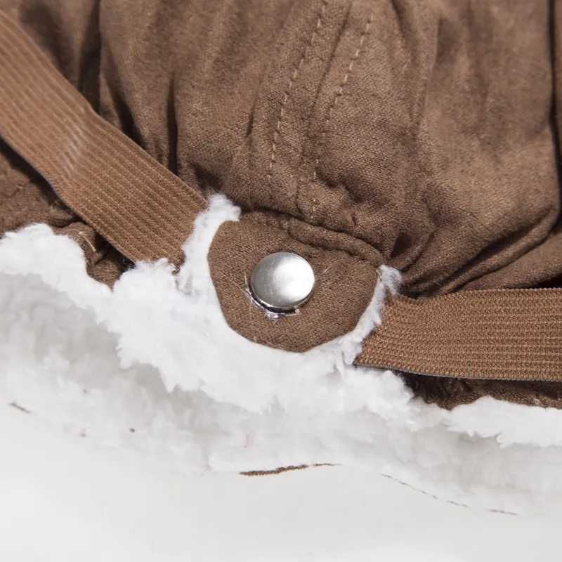 2020 New Boys and Girls Pilot Hat Baby Knitted Plus Velvet Warm Hat Lei Feng Earmuffs Hat Hatfor 36 YearsSize 5254cmXJ250910