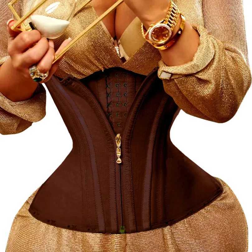 AfruliA Fajas Colombianas Girdles Waist Corset for Tummy Control Belt Body Shaper Cincher Pink Shapewear Slimming Sheath W250910