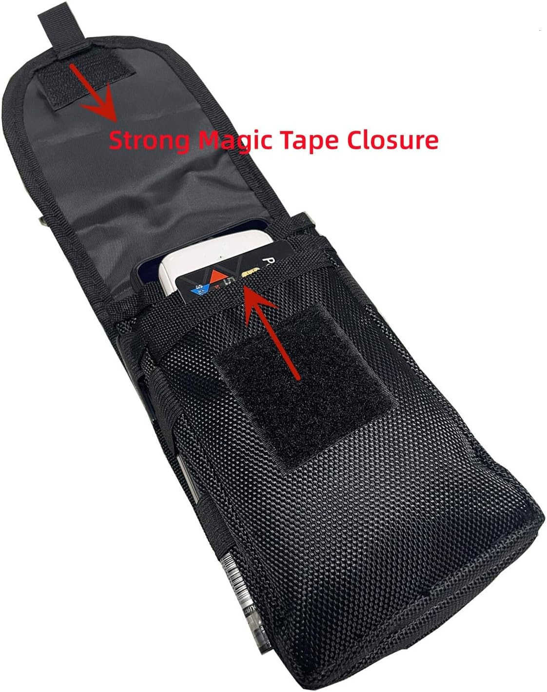 Cell Phone Belt Holster MultiPurpose Pouch Tool Holder Tactical Molle Carrying Case Waist Pocket for Hiking RescueW250910