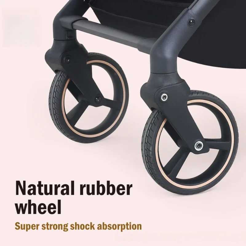Multifunctional Highview Baby Stroller Lightweight and Easy To Fold Fourwheel Shockabsorbing Baby Stroller W250910