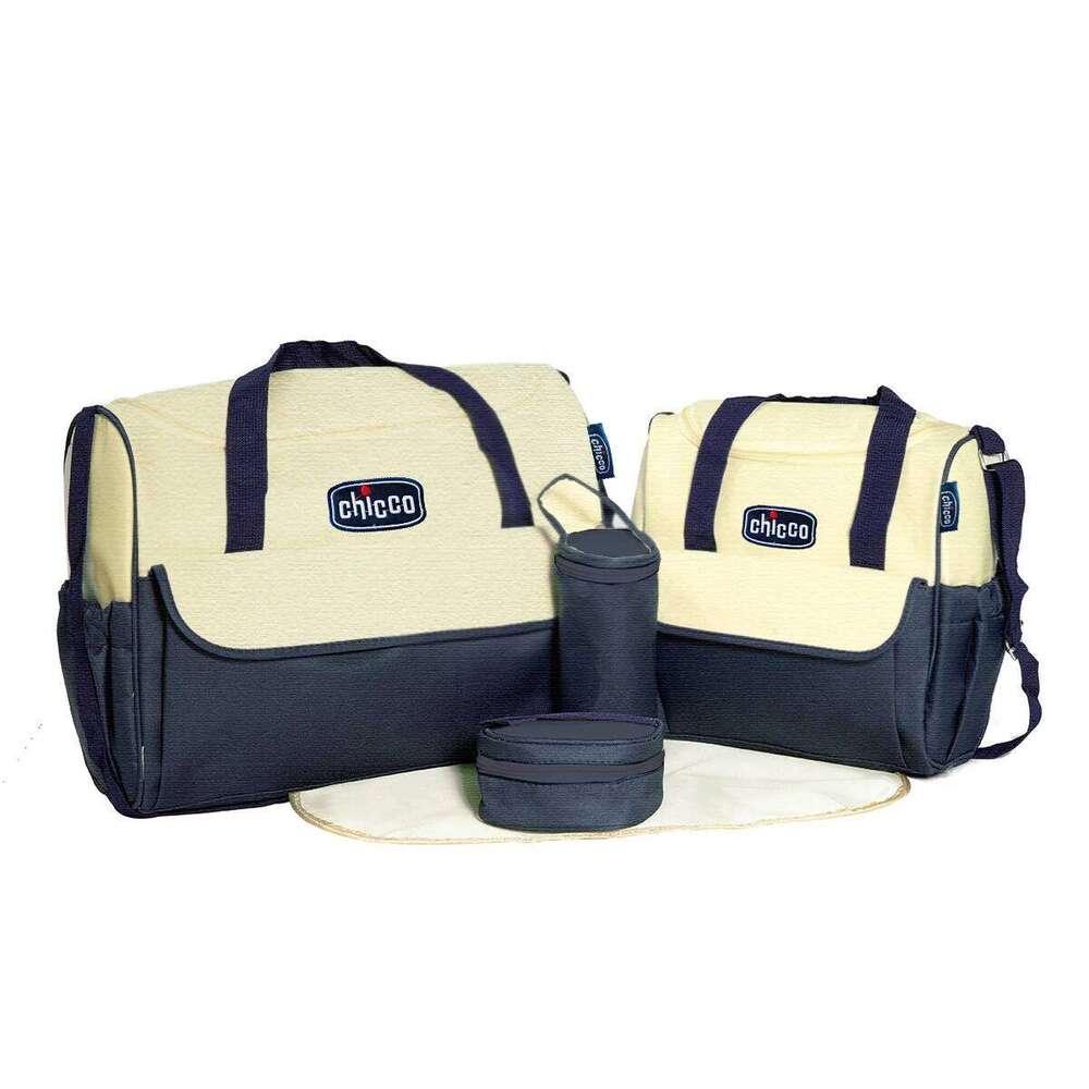New Fashionable Color-Blocked Mommy Five-Piece Set; Hot-Selling Large-Capacity Letter Set for Foreign Trade; Travel Shoulder Crossbody Multifunctional