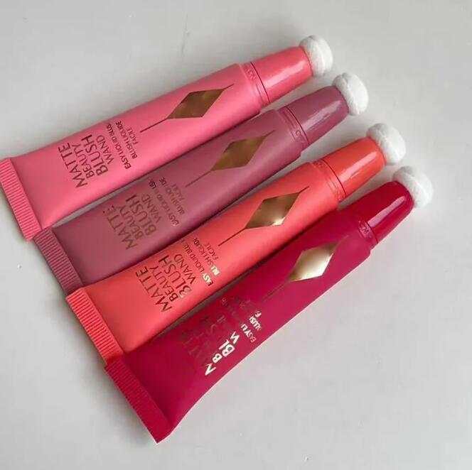 2026 New Makeup Blusher 12ml matte beauty blush wand PEACH DREAM PINK 4 Colors Liquid Powder Blushes Tube Air Cushion Pen Long lasting Easy to Wear Hi