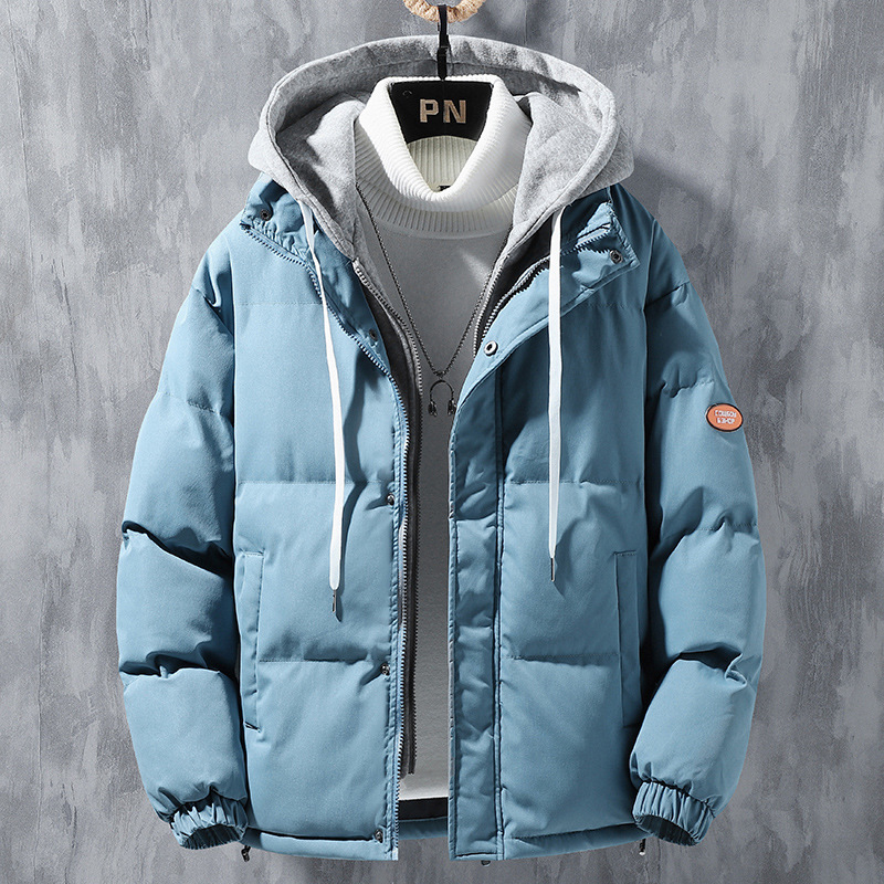 Free shipping designer Mens Jackets new classic casual cotton jacket men winter new windproof and warm loose hooded cotton coat