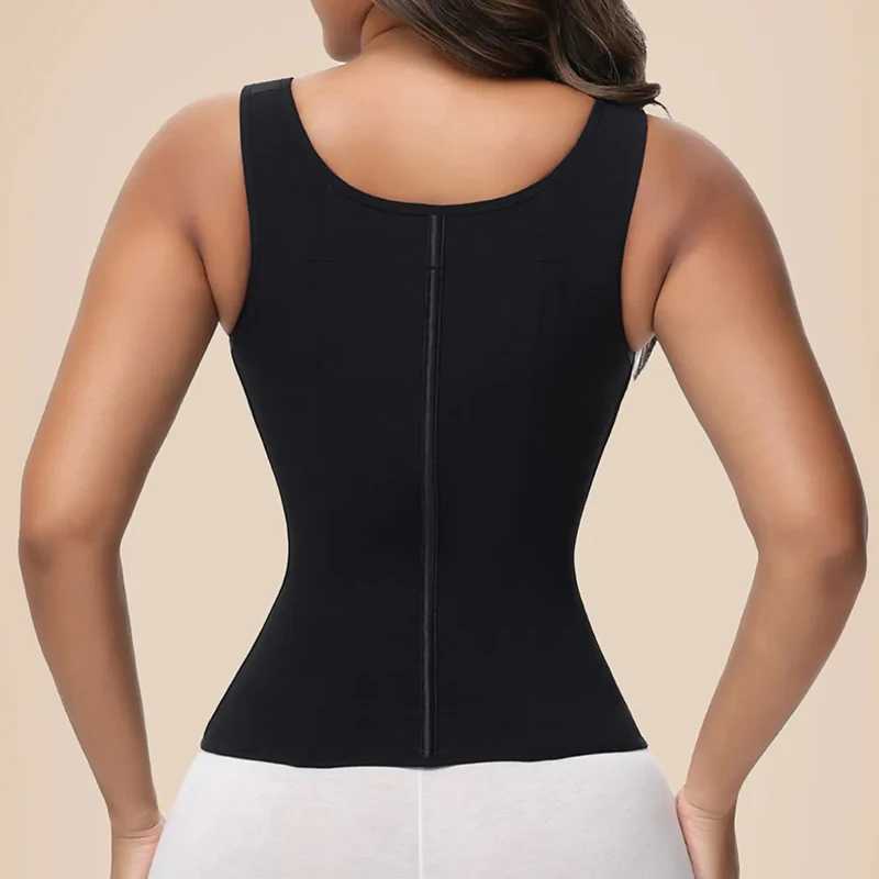 Women Girdles Belt Waist High Compression Corset Shapewear Double Compression Vest Bra Waist W250910