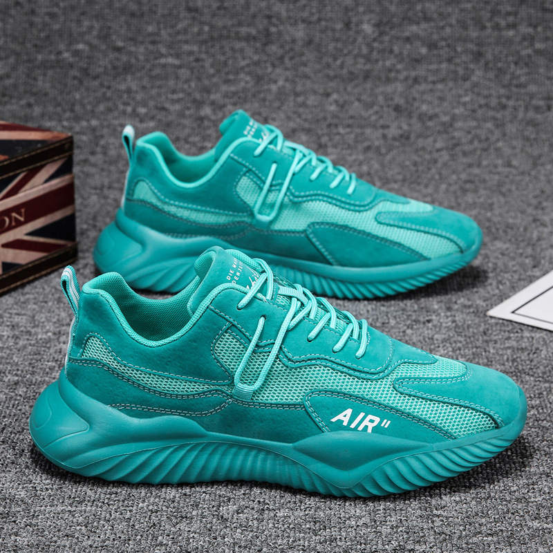 free shipping designer Casual Shoes Mens breathable new trend sports leisure shoes versatile for teenagers hollowed out mesh dads trendy shoes