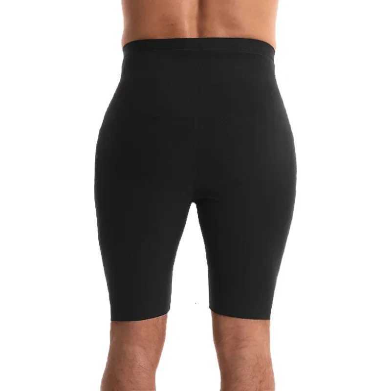 Men Sauna Sweat Shorts Shapewear Slimming Belly Fat Burning Fitness Abdomen Reducer Losing Weight Shaper Waist W250910