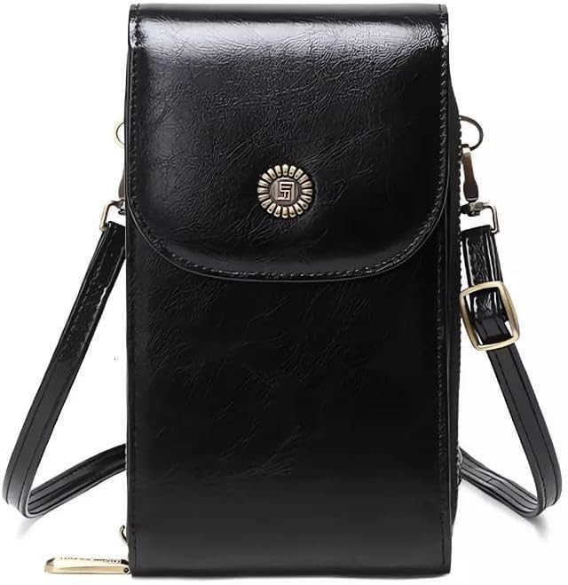 Vegan Leather Small Crossbody Bags for Women RFIDBlocking Phone Wallet Purse Z250910