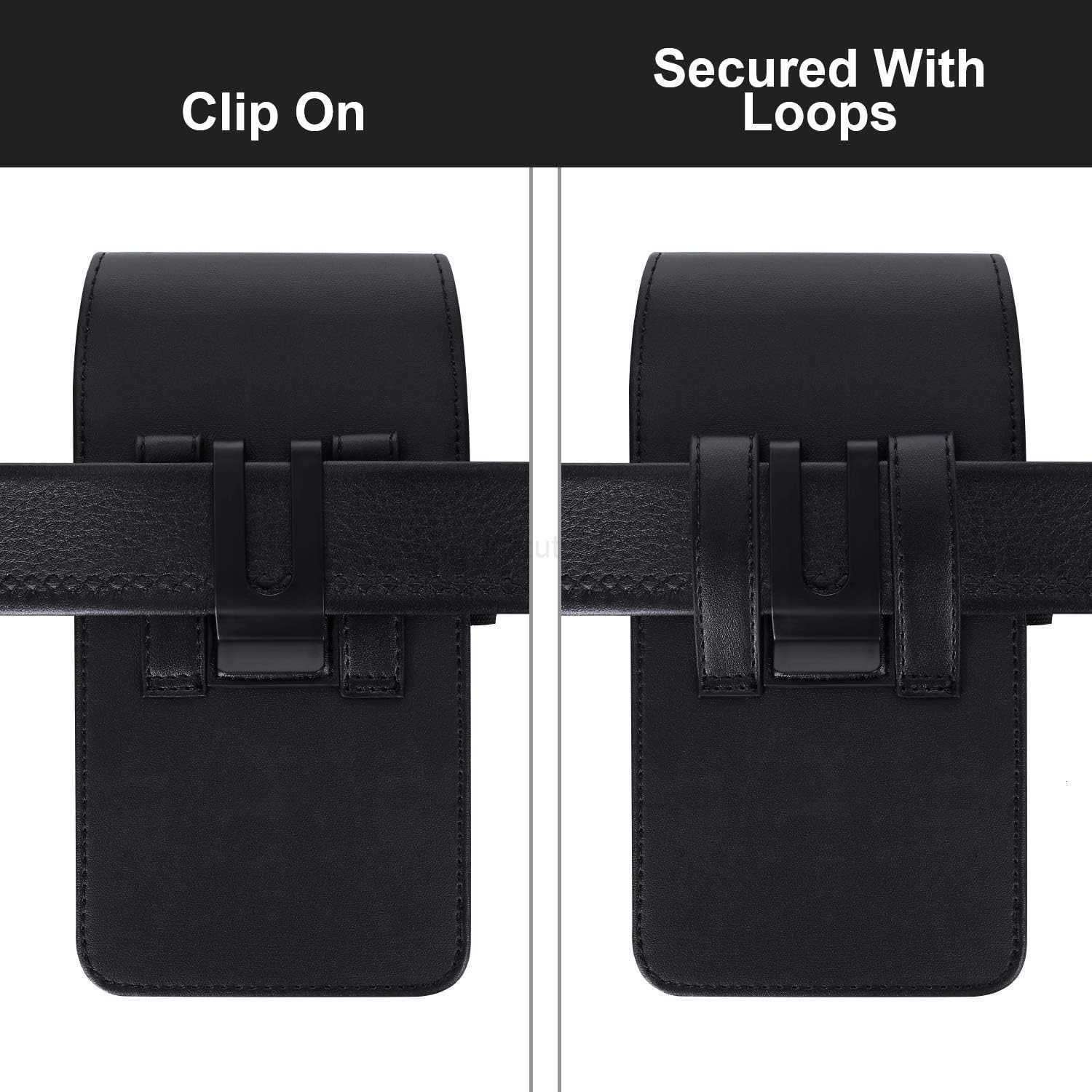 Phone Holster for iPhone 15 Plus15 Pro Max 14 Pro Max13 Pro Max 12 Pro Max 11 Pro MaxXs Max Belt Case Leather 360 Swivel Belt Clip Phone Holder Pouch 
