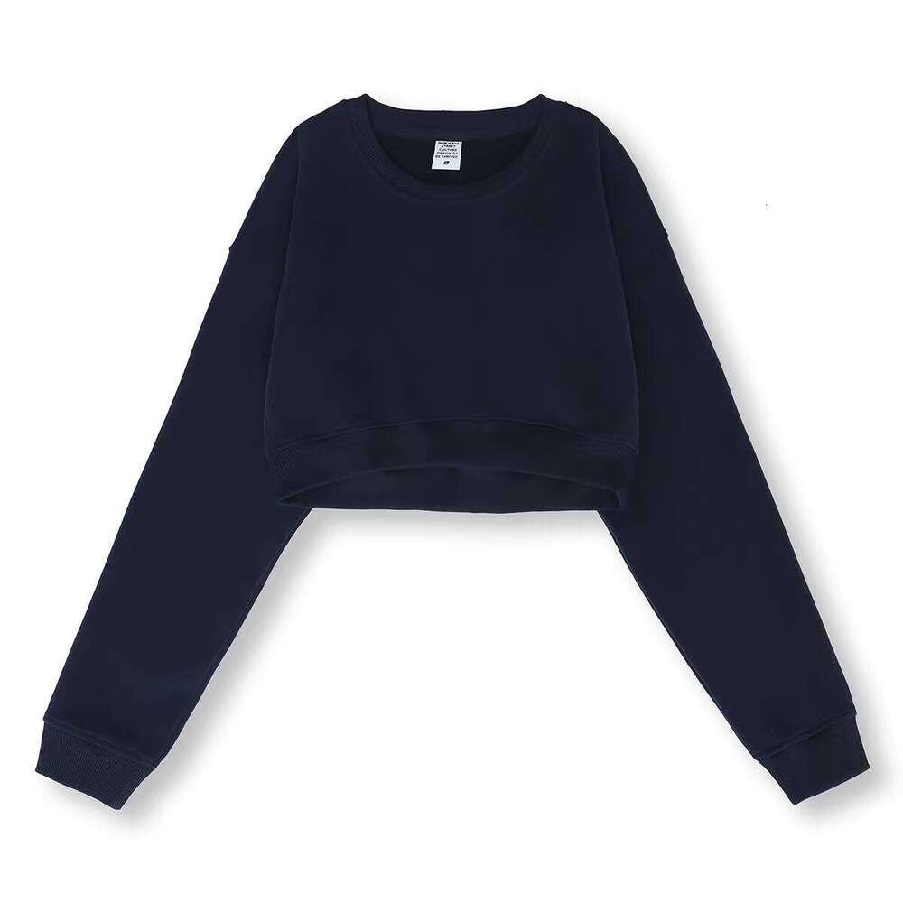 High Quality 360gsm Long Sleeve Cut Top Street Style Plus Size Hoodie & Women's Sweatshirt
