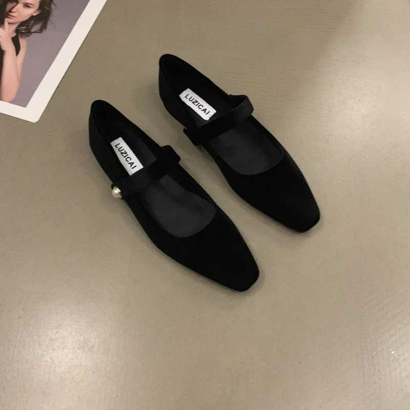 2025 Spring Women Mary Jane Shoes Fashion Shallow Shoes Concise Soft Sole Dress Ballerina Shoes W250910