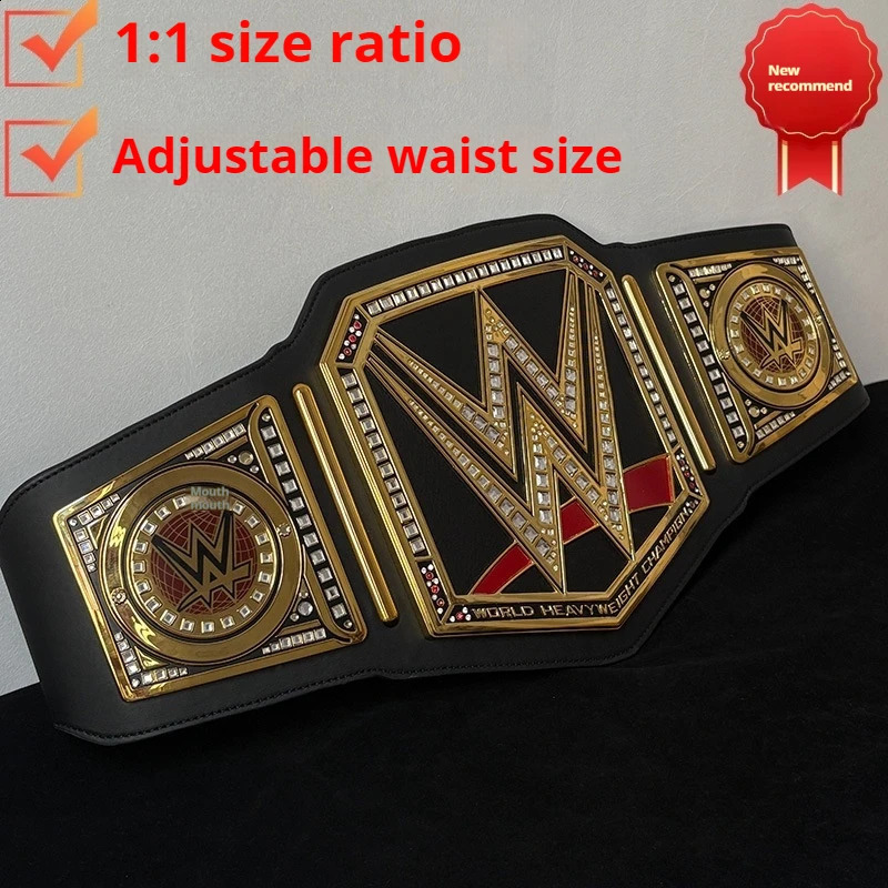 We Boxing Champion Gold Belt We Championship Belt Characters Occupation Wrestling Gladiators Belt Cosplay Toys Halloween Gift 250910