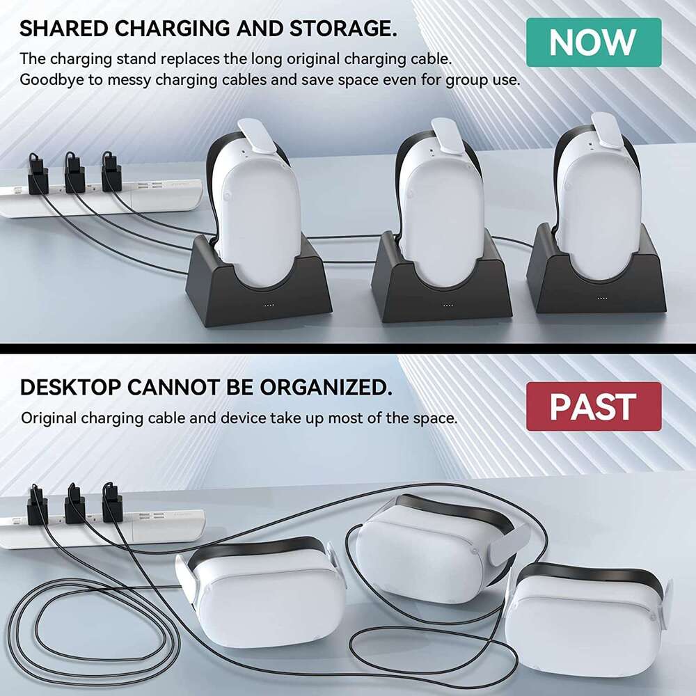 For Oculus Quest VR Accessories Host Storage Bracket Charging Stand