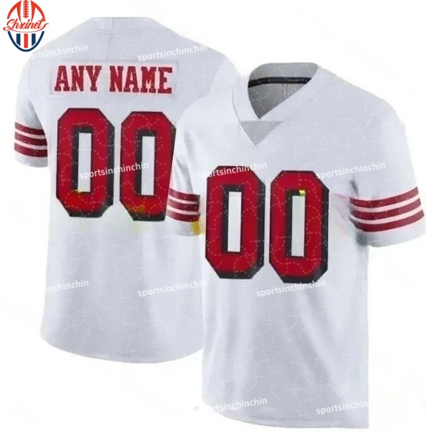 Custom Football 2025 Rivalries Jerseys Brock Purdy 85 George Kittle Fred Warner Christian McCaffrey Mac Jones Deommodore Lenoir 54Warner23McCaffrey