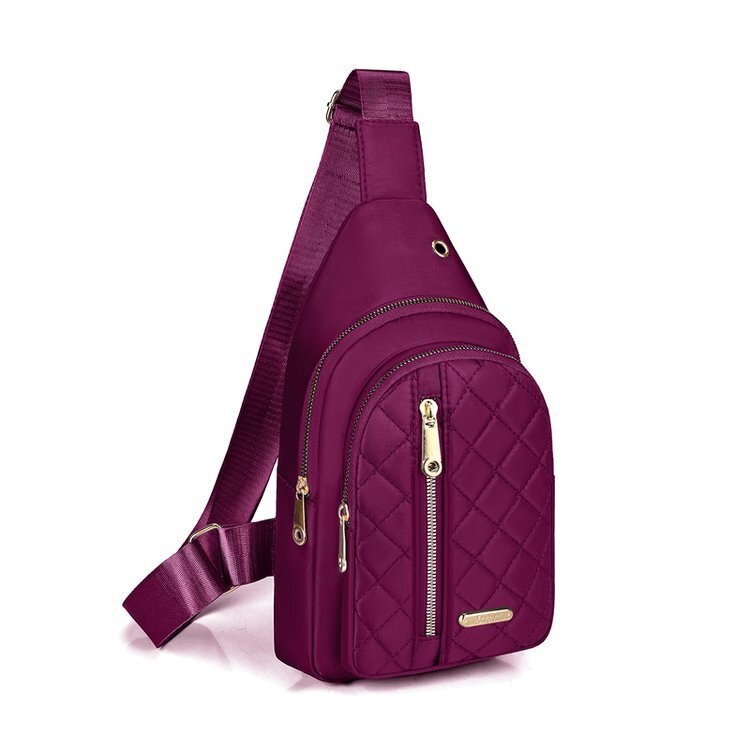 New Simple Women S Free Shipping Bag Bag Luxury Bag Fashion Versatile Embroidered Quilted Single Shoulder Bag Outdoor Daily Versatile Multi Layer Cros
