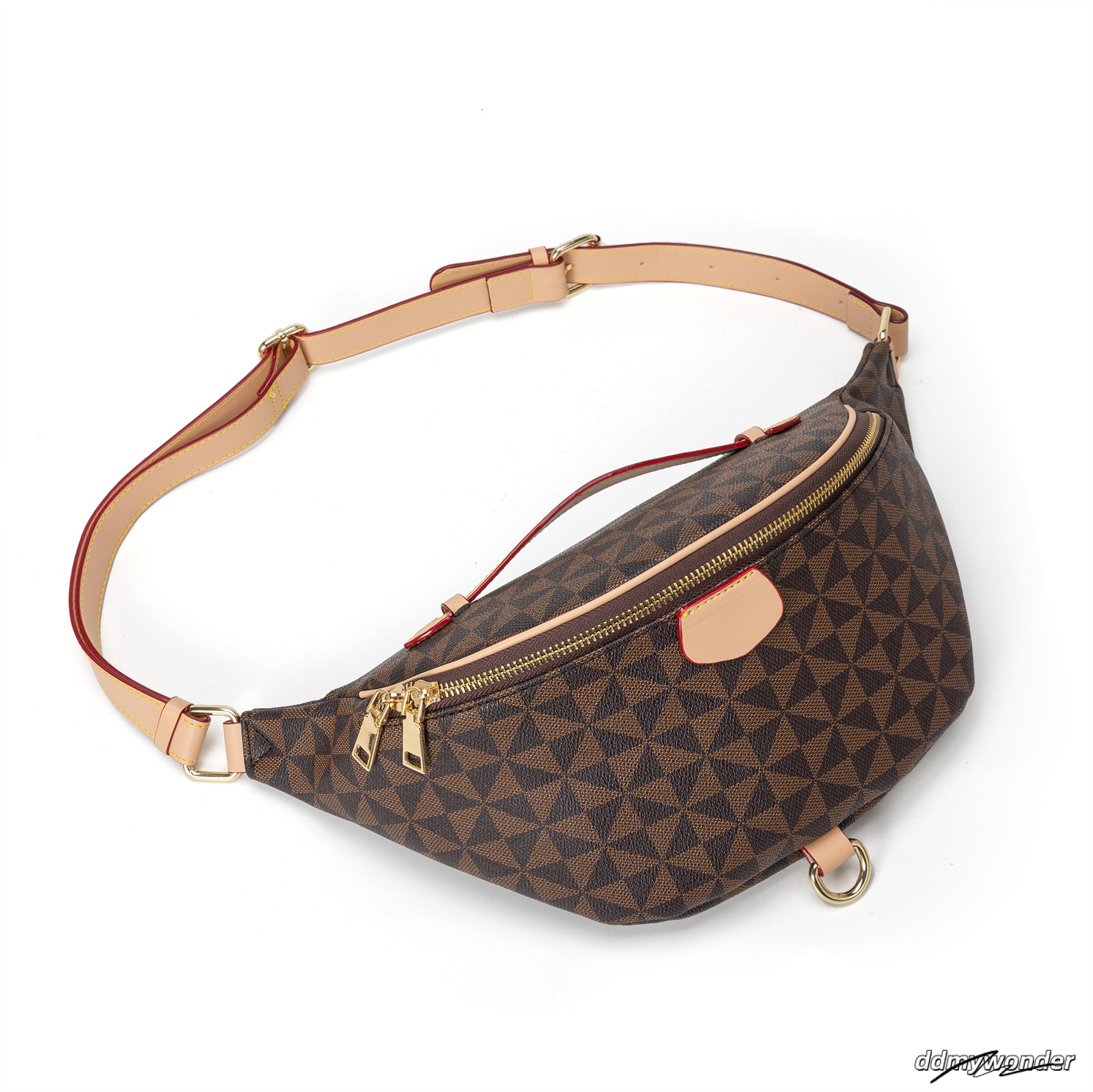 Lacel Urwebin 2025 New Street Trend Unisex Waist Casual Chest Crossbody Single Shoulder Dumpling Bag
