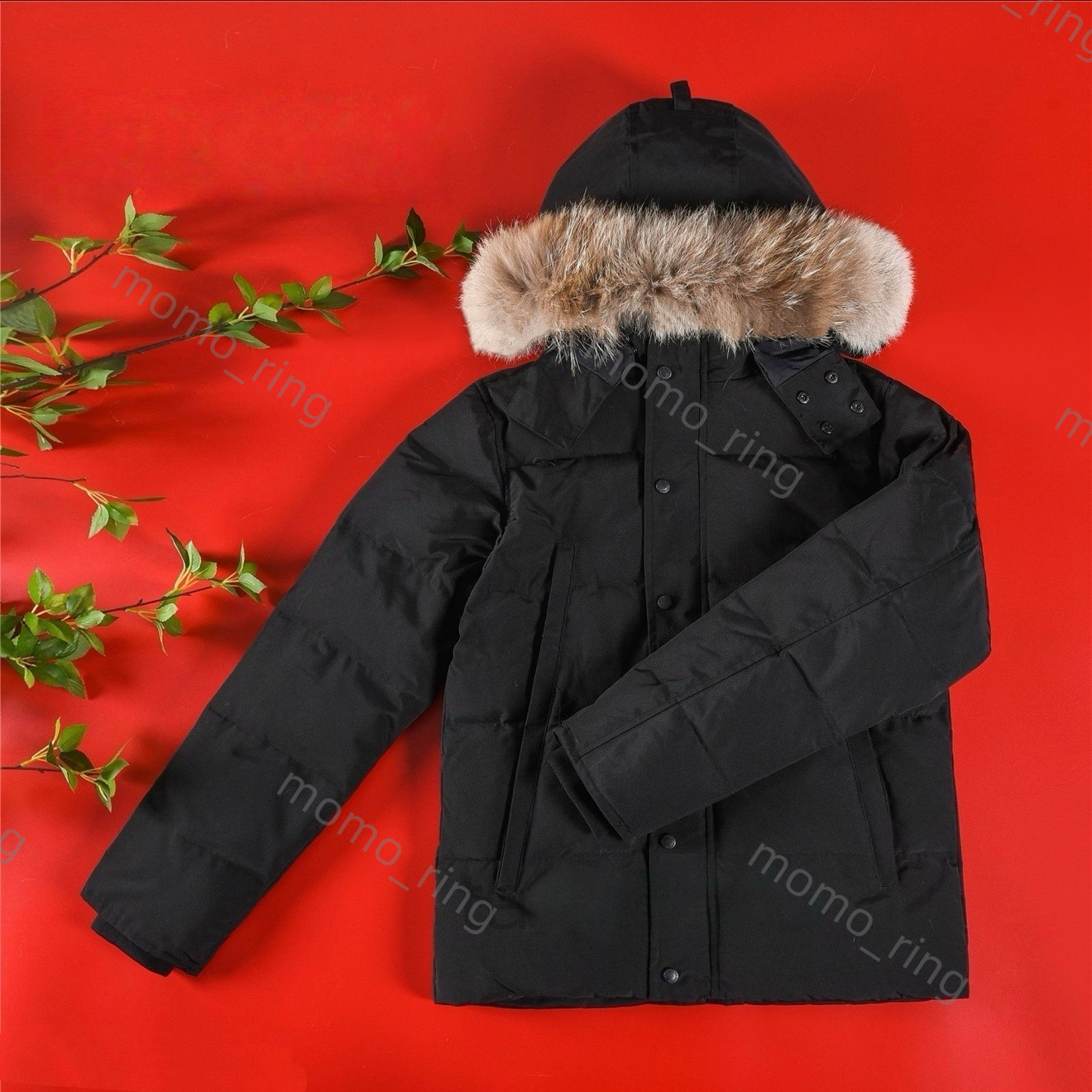 gooses Designer Mens womens Down Jacket Fashion Thickened windproof Long Coat Large Pocket Fur Collar Thermal Top male Female autumn and winter Large Clothing Coats