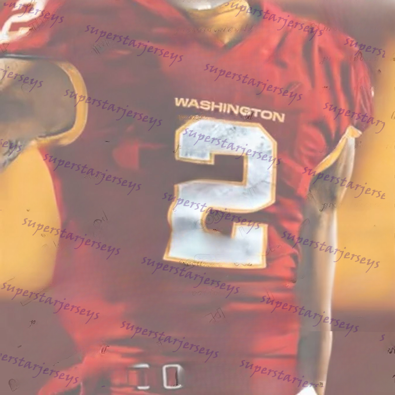 5 Jayden Daniels Personalized Wine Red/White Football Jersey 21 Sean Taylor 17 Terry McLaurin 4 Frankie Luvu Wagner Custom Nom and Num Embroidered Des