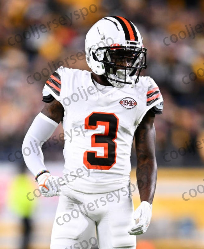 Custom Jerseys 12 Shedeur Sanders Football Jersey Judkins Nick Chubb Carson Schwesinger Myles Garrett Support Any Name Number