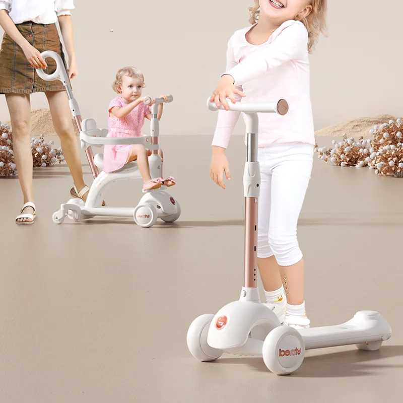 Multifunctional StrollerChildrens Scooter Lightweight Outdoor Childrens Car Childrens Walker New Sle Baby Stroller W250910